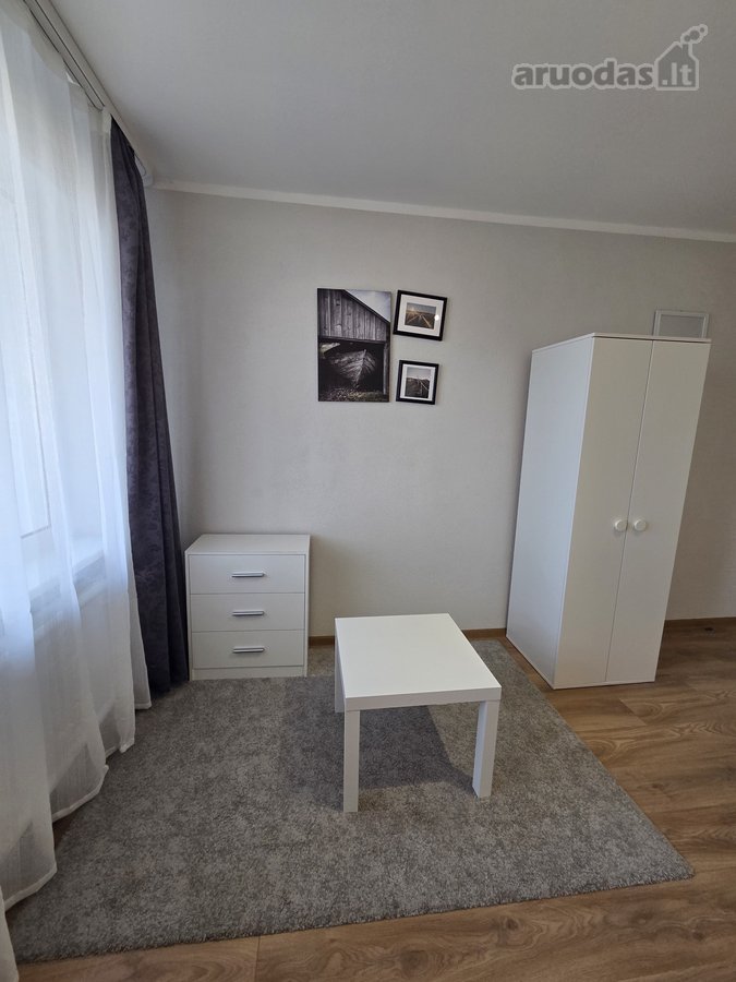 Nuomojamas Naujai Įrengtas, Jaukus 18 Kv.m - nuotraukos Nr. 4