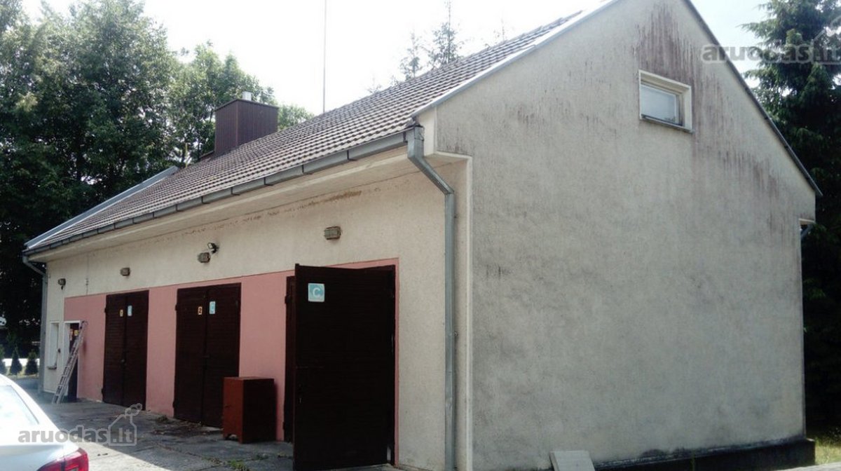 Nuomojamos garažų paskirties patalpos, viso