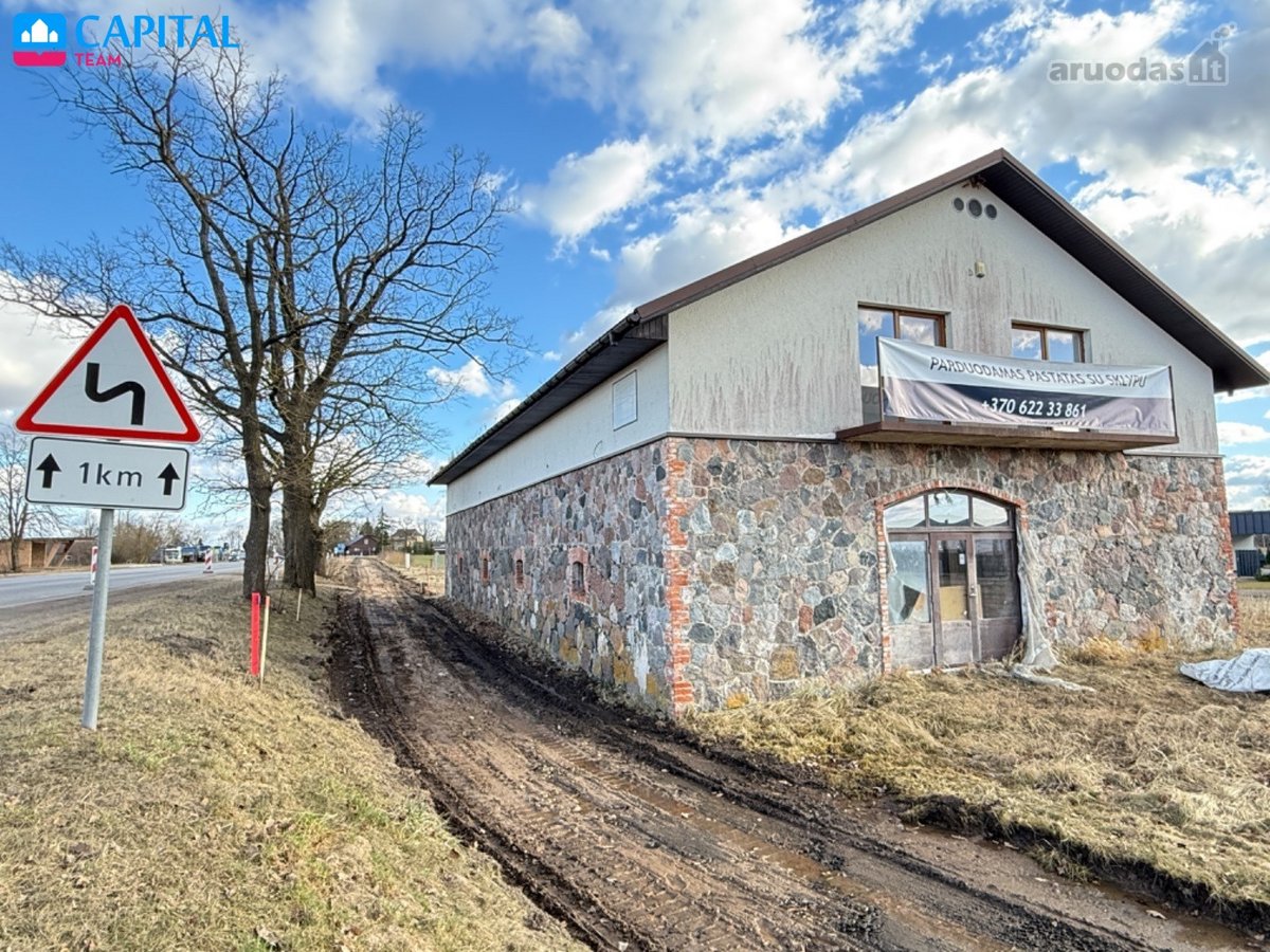 Parduodamas Pastatas Su Privačiu Žemės Sklypu - nuotraukos Nr. 3