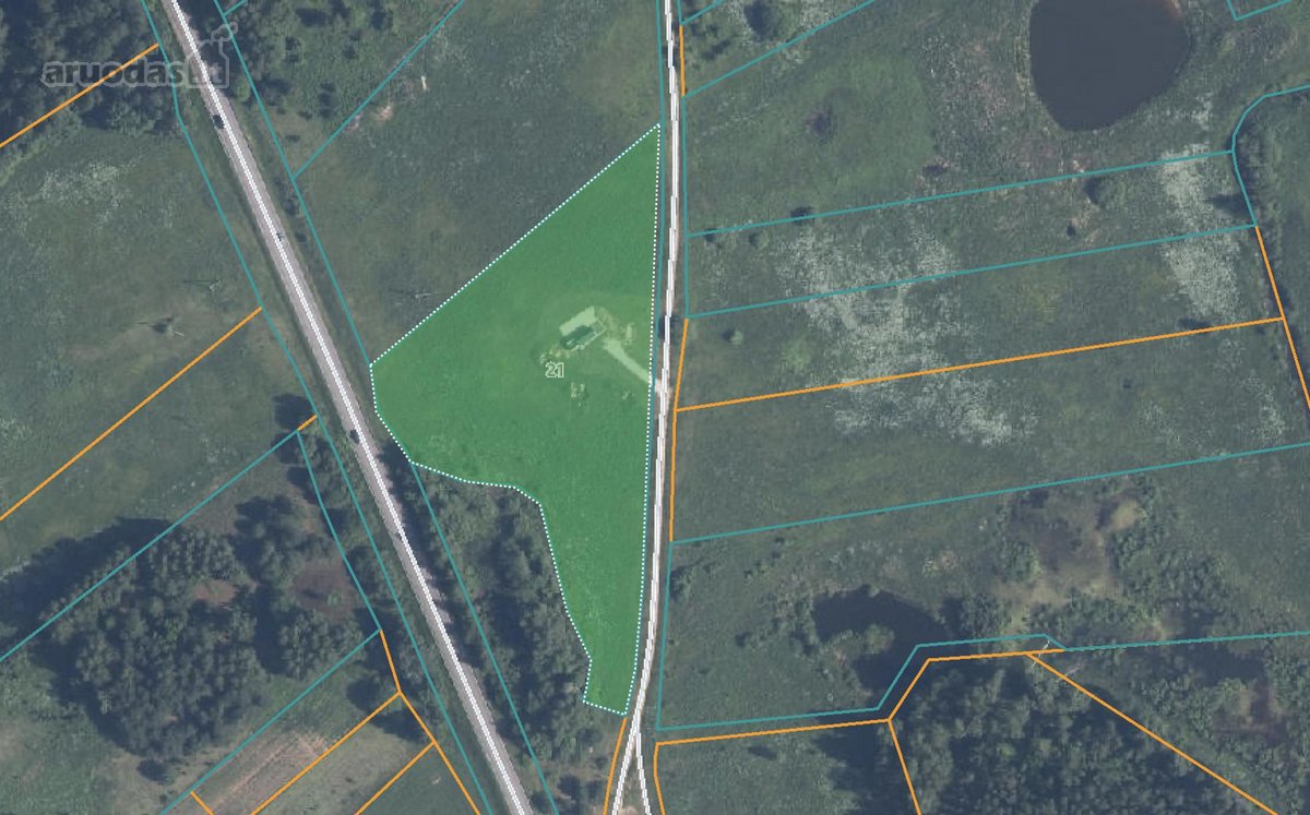 Parduodamas 1,007 Ha Namų Valdos Sklypas - nuotraukos Nr. 8