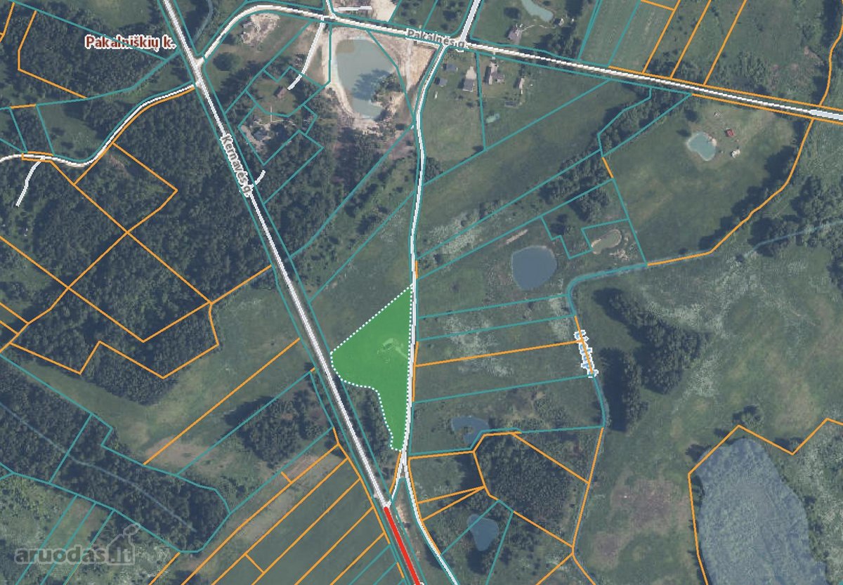 Parduodamas 1,007 Ha Namų Valdos Sklypas - nuotraukos Nr. 9
