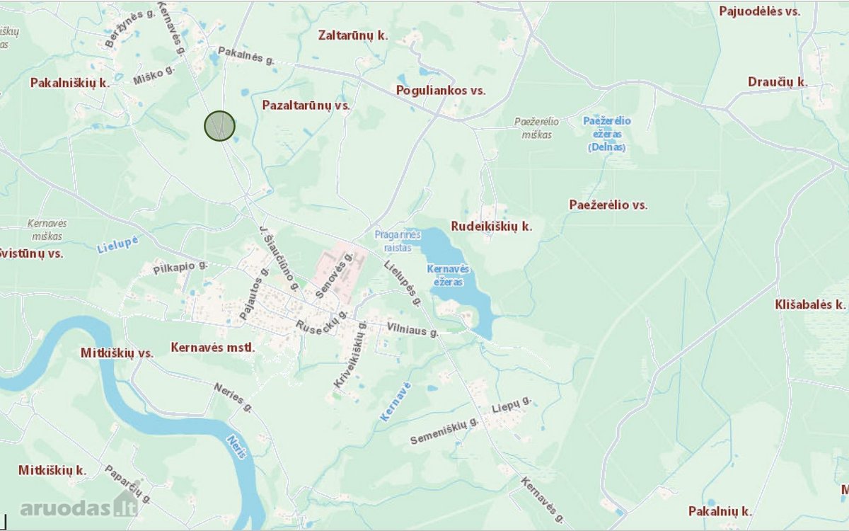 Parduodamas 1,007 Ha Namų Valdos Sklypas - nuotraukos Nr. 10
