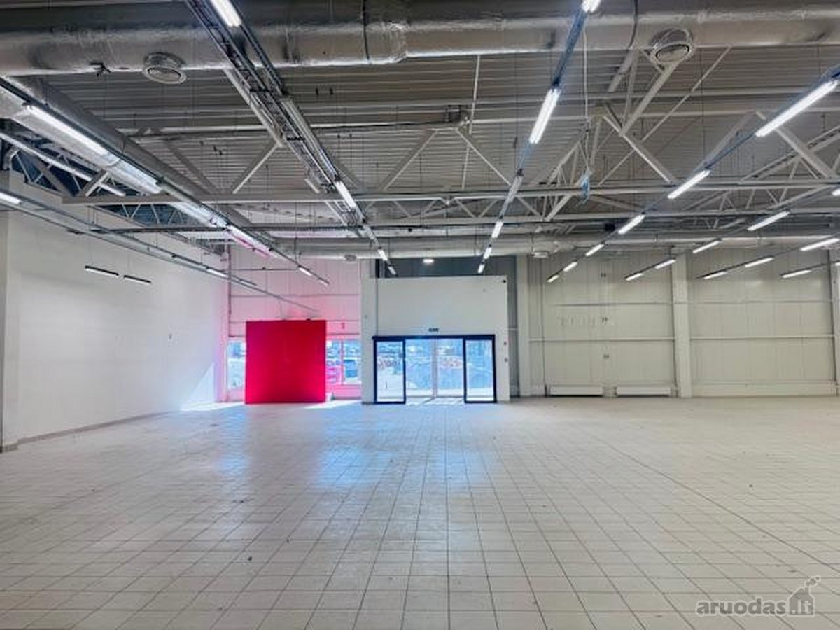 Siūlome 1000 m² erdvių prekybinės paskirties - nuotraukos Nr. 3