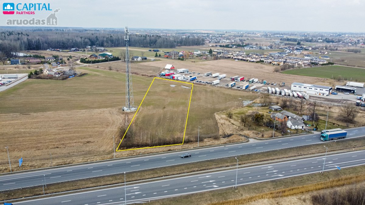Parduodamas Sklypas Šalia A5 Magistralės Prie