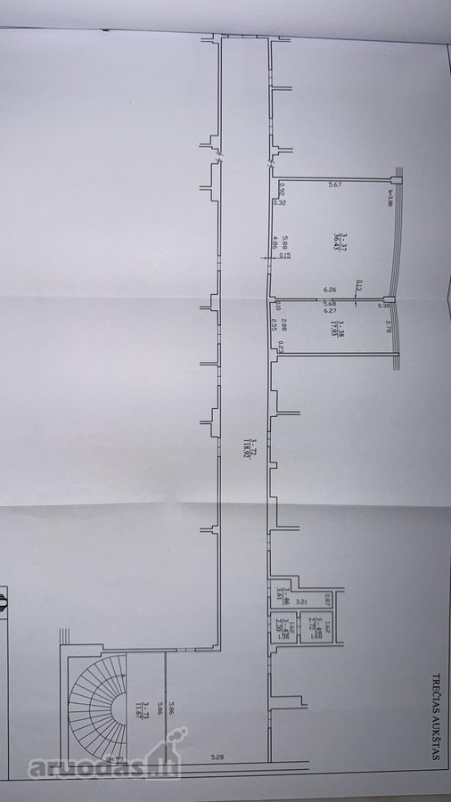Loft tipo patalpos 54 m² Kalvarijų g. - nuotraukos Nr. 14