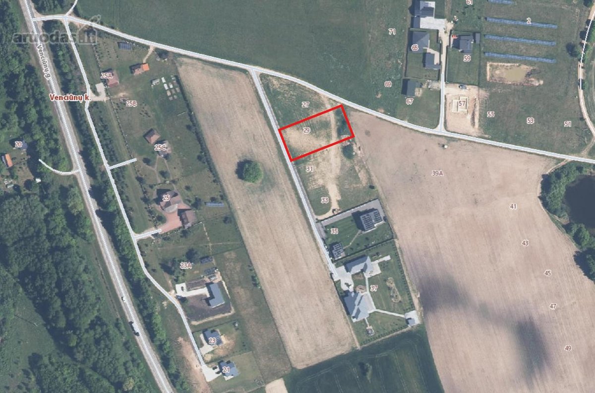Parduodamas 17,15 Arų Namų Valdos Sklypas - nuotraukos Nr. 4