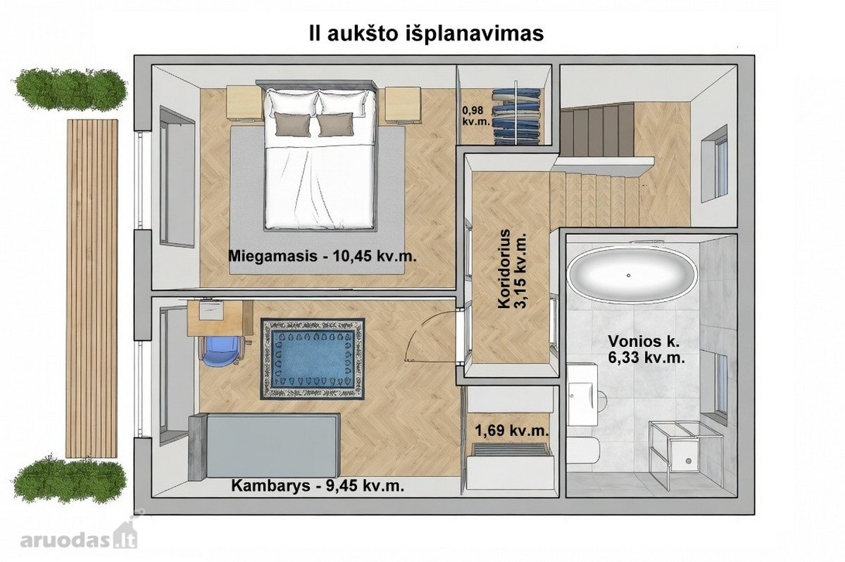 Galimybė pirmiesiems įsigyti naujos statybos - nuotraukos Nr. 32
