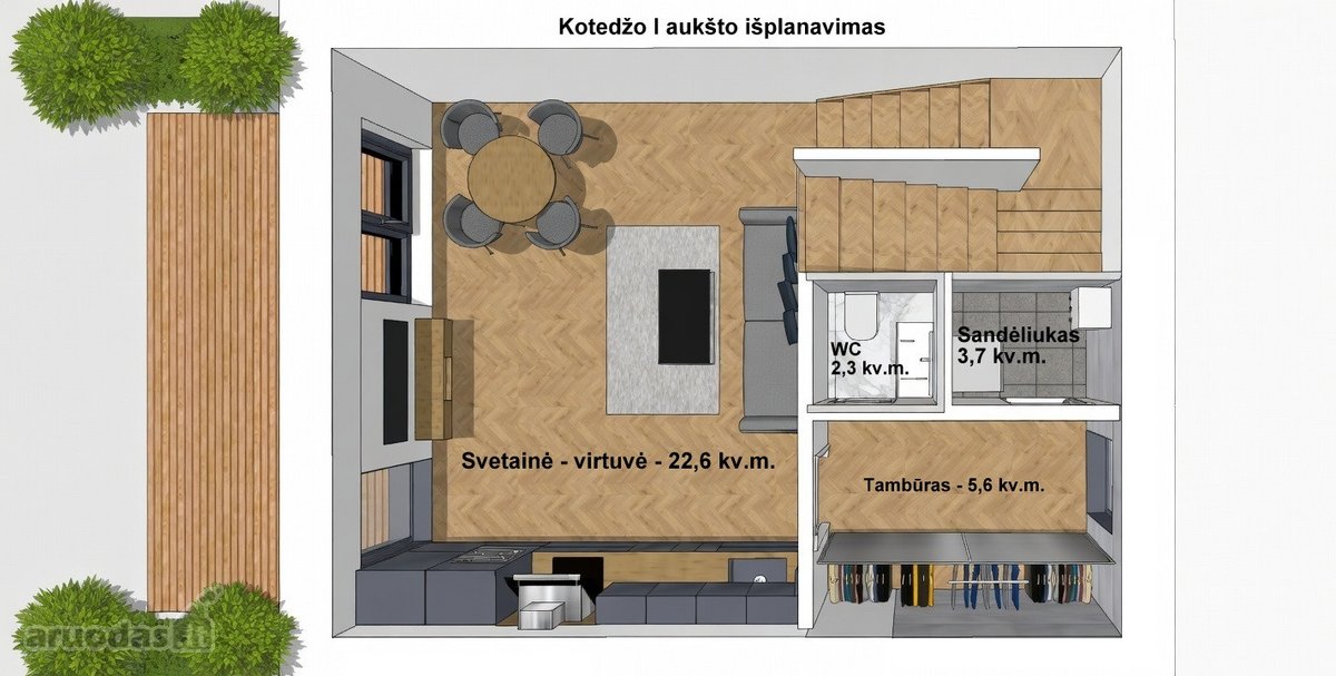 Galimybė pirmiesiems įsigyti naujos statybos - nuotraukos Nr. 29