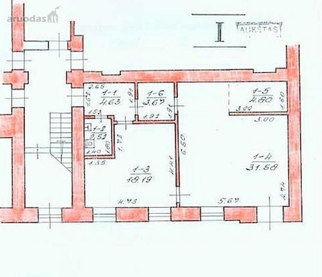 Vasario 16-osios gatvėje 65,39 M2 komercines - nuotraukos Nr. 6