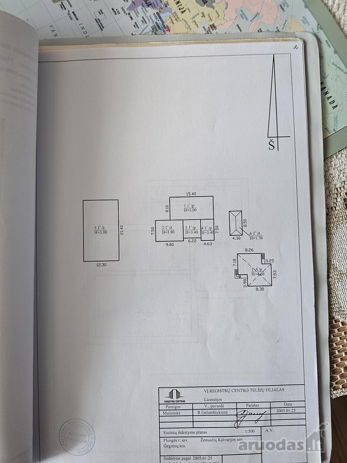 3 ha žemės sklypas prie pastatų. Iš jų 0,5412 - nuotraukos Nr. 8