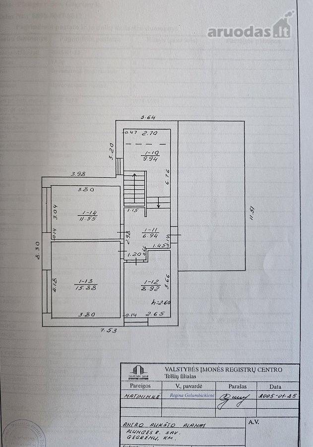3 ha žemės sklypas prie pastatų. Iš jų 0,5412 - nuotraukos Nr. 11