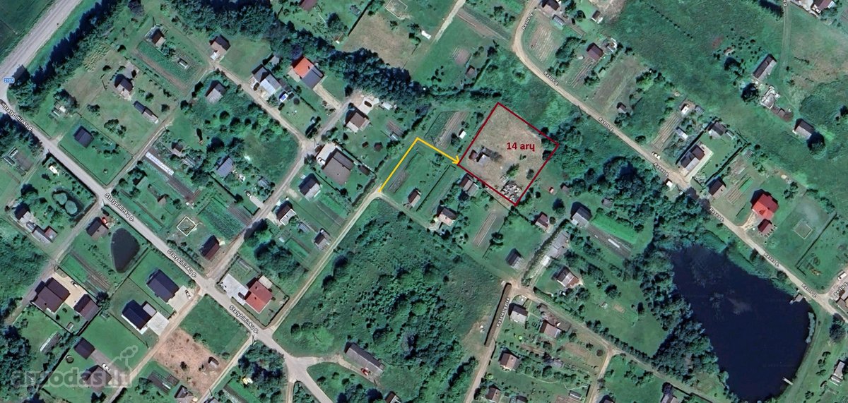 Parduodamas sklypas Kelmės r. sav., Kelmės