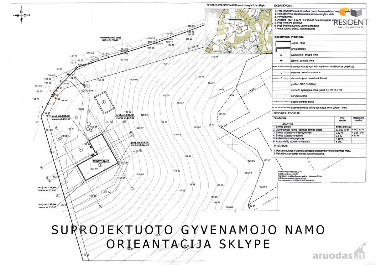 Parduodamas 4,1954 Ha Sklypas Su Gyvenamojo - nuotraukos Nr. 12