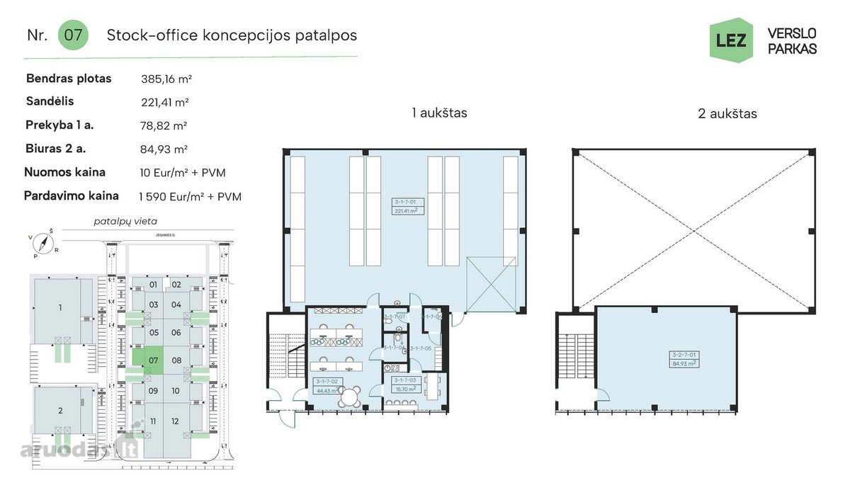 Nuomojamos ir parduodamos„stock-office“ - nuotraukos Nr. 21