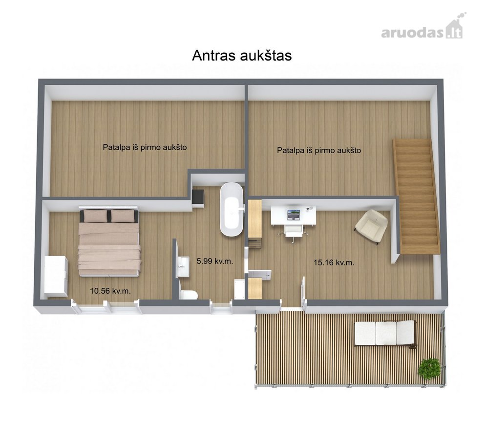 Parduodami Prabangūs Apartamentai Su Vaizdu Į - nuotraukos Nr. 11