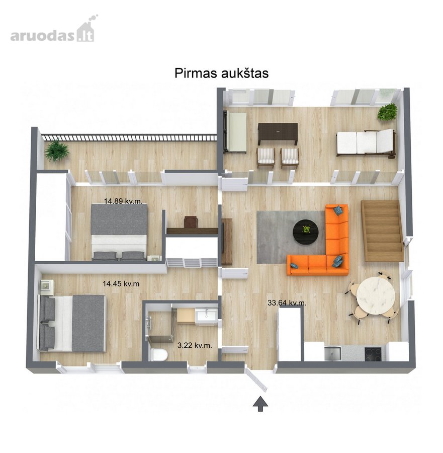 Parduodami Prabangūs Apartamentai Su Vaizdu Į - nuotraukos Nr. 10