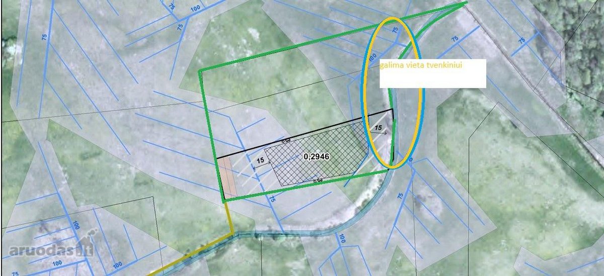 1,80 ha sklypų masyvas ūkininko sodybai – tik - nuotraukos Nr. 7