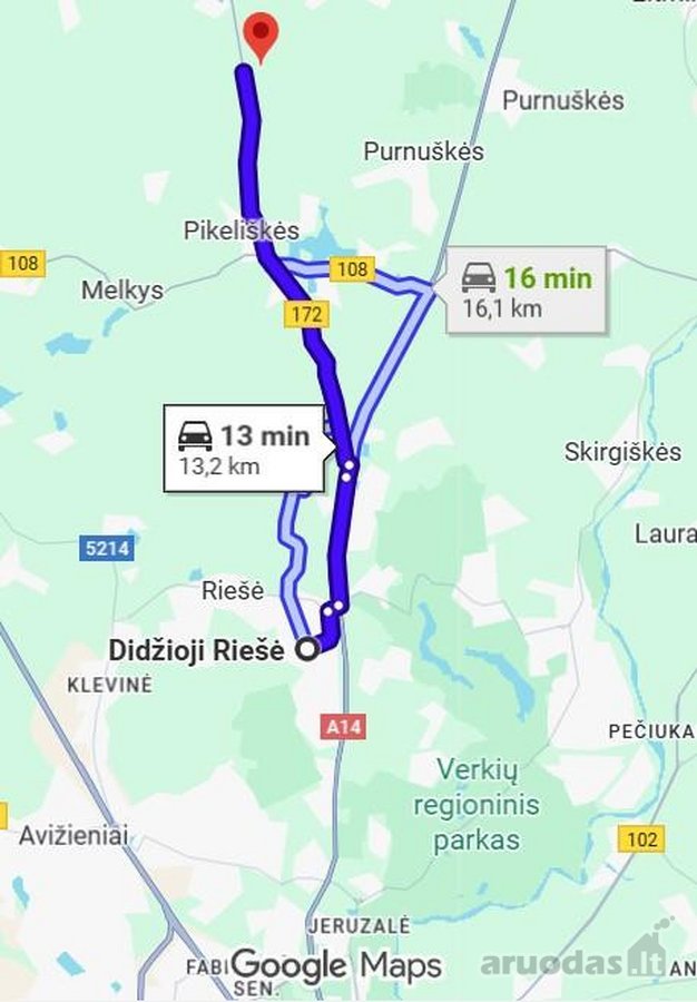 1,80 ha sklypų masyvas ūkininko sodybai – tik - nuotraukos Nr. 8