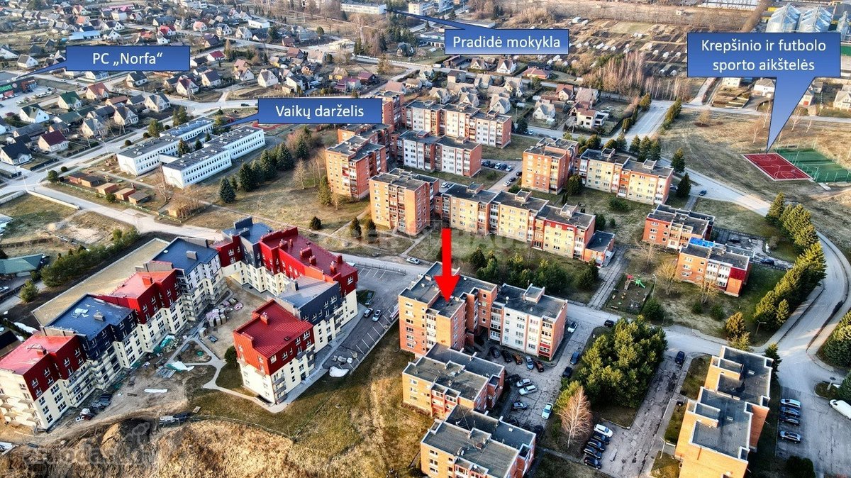 Parduodamas Jaukus 2 Kambarių Butas Su Vaizdu - nuotraukos Nr. 2