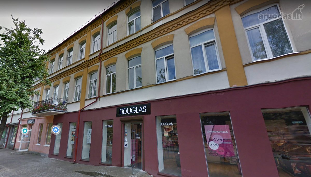 Nuoma. 2 k. butas centre Laisvės a. Namas