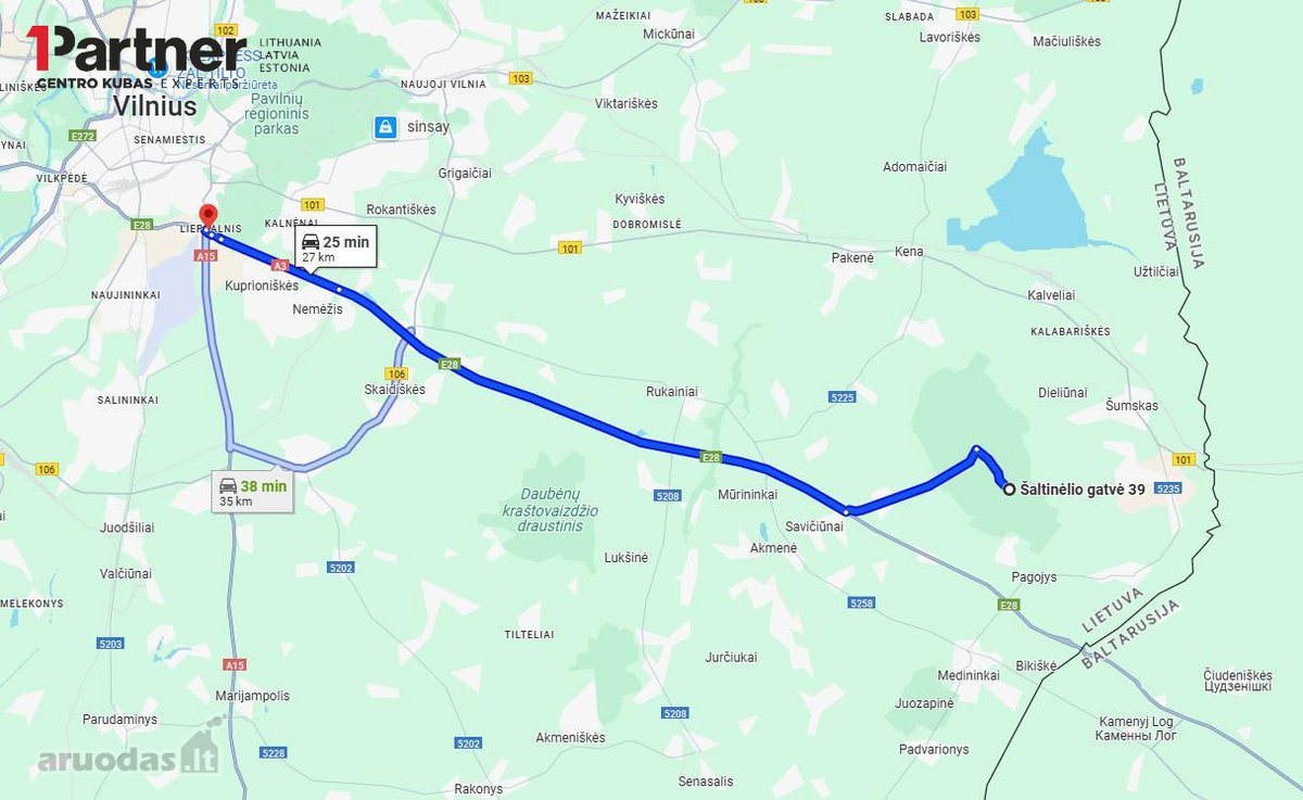 Parduodamas 26.09 arų sklypas Mažosios - nuotraukos Nr. 13