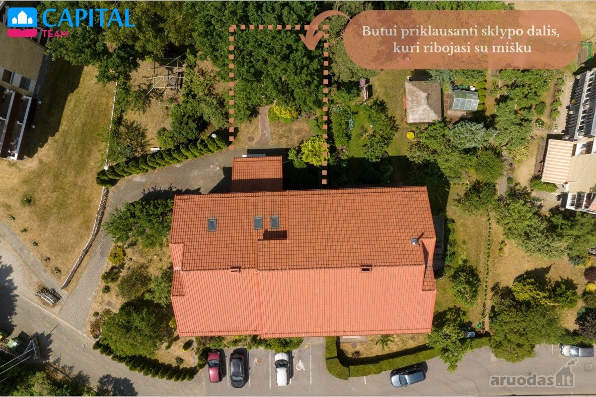 Erdvus Butas Per Du Aukštus Su Terasa Ir
