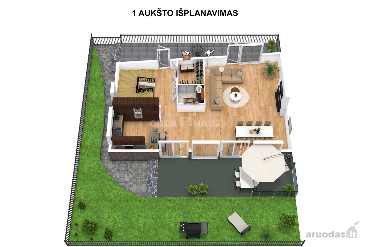 Išskirtiniai namai gyvenimui prestižiniame Žvėryne - nuotraukos Nr. 20