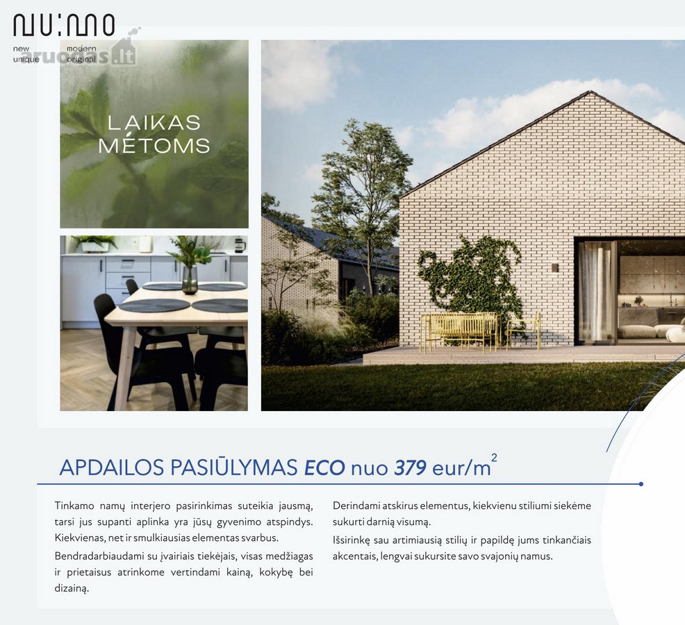 A++ klasės dvibučiai namai Bajoruose – - nuotraukos Nr. 15