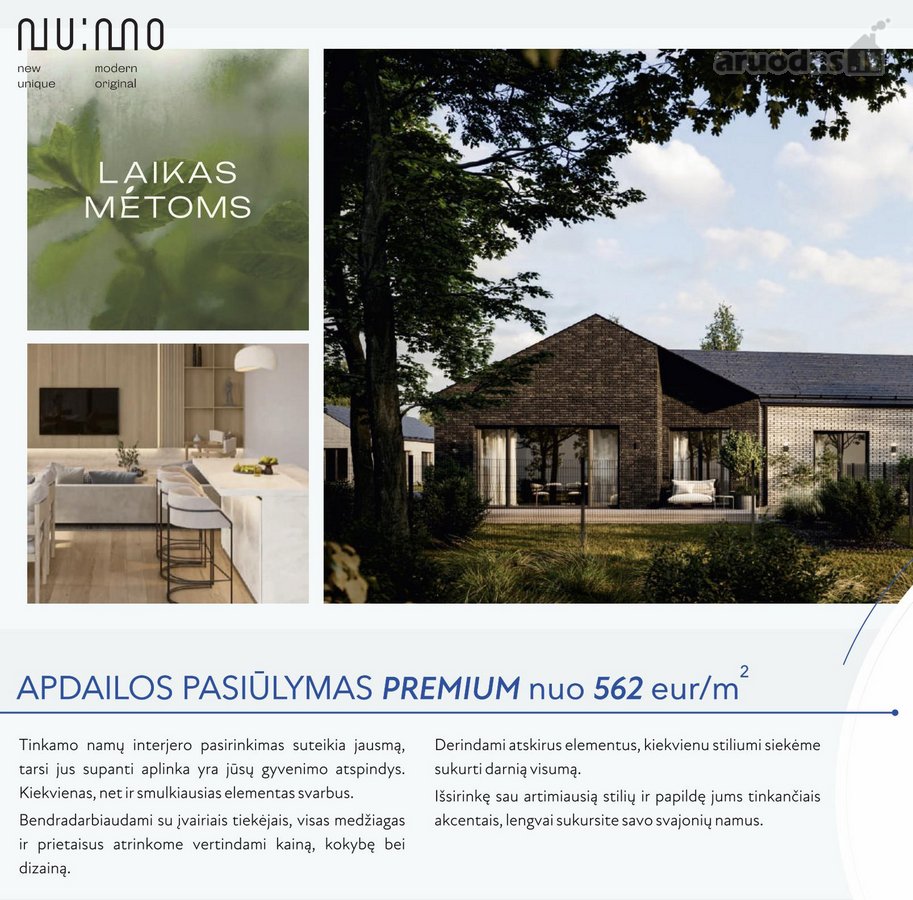A++ klasės dvibučiai namai Bajoruose – - nuotraukos Nr. 16