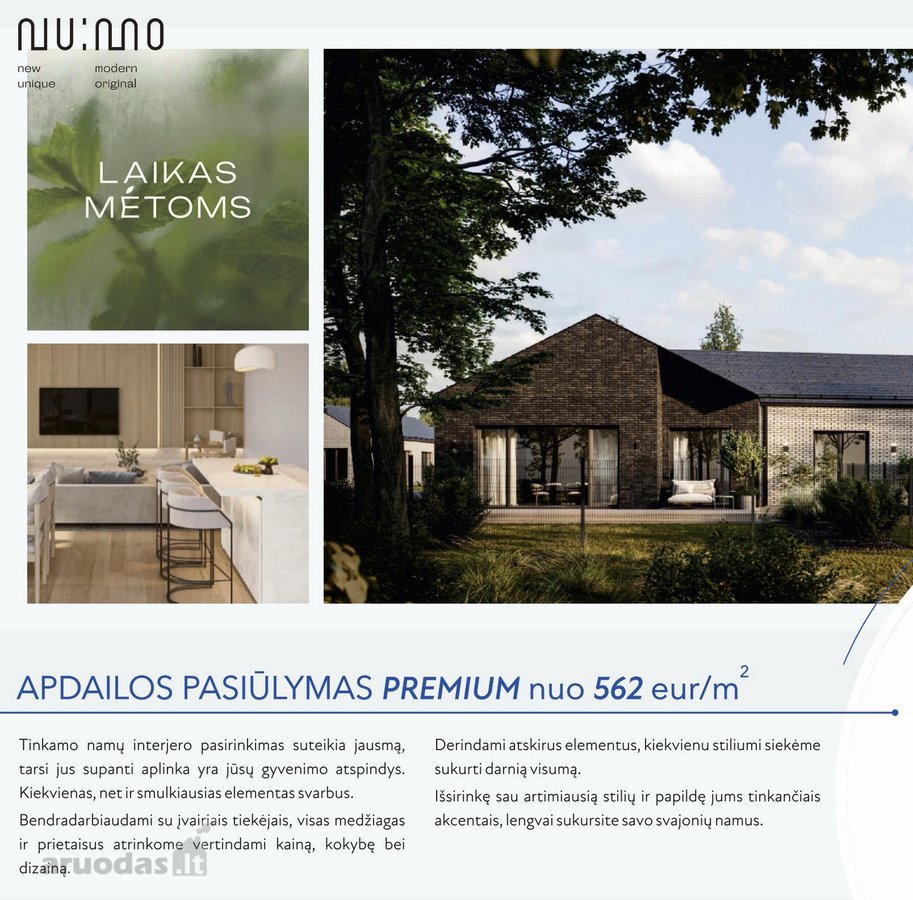 A++ klasės dvibučiai namai Bajoruose – - nuotraukos Nr. 17