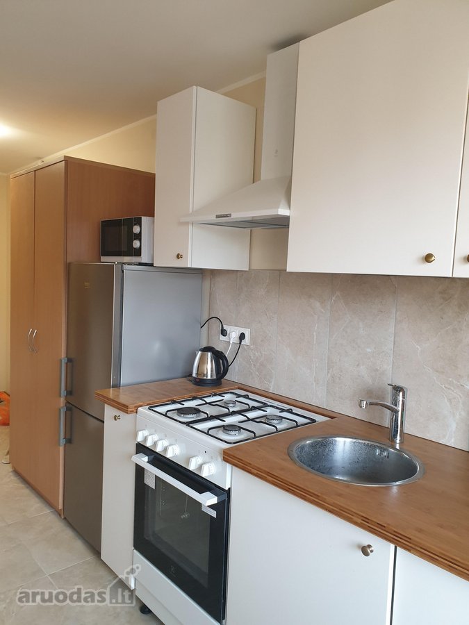 Nuomojamas 37,5 kv. m 1 k. butas Vievyje, - nuotraukos Nr. 11