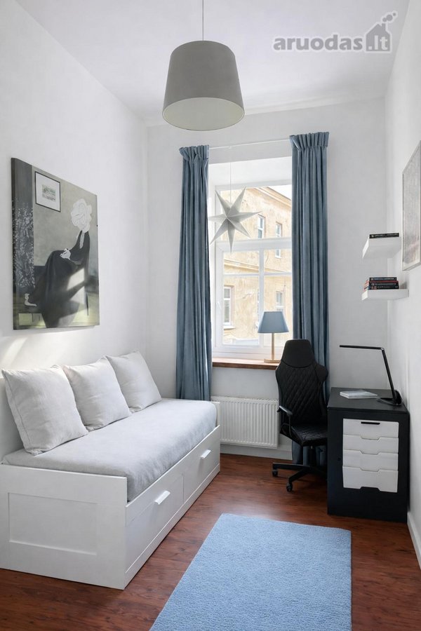 Erdvus 3 kambarių butas Vilniaus senamiestyje. - nuotraukos Nr. 6