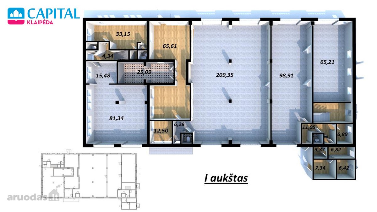 Parduodamos Išskirtinės Patalpos Šalia Uosto! - nuotraukos Nr. 38