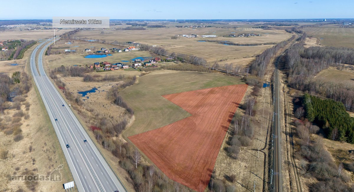 2,12 Ha Sklypas Prie A13 Klaipėda–palanga