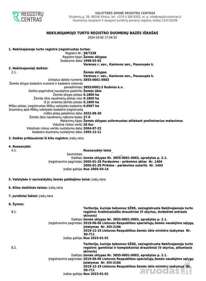 Sklypas ant pauosupės upelio kranto, yra sena - nuotraukos Nr. 11