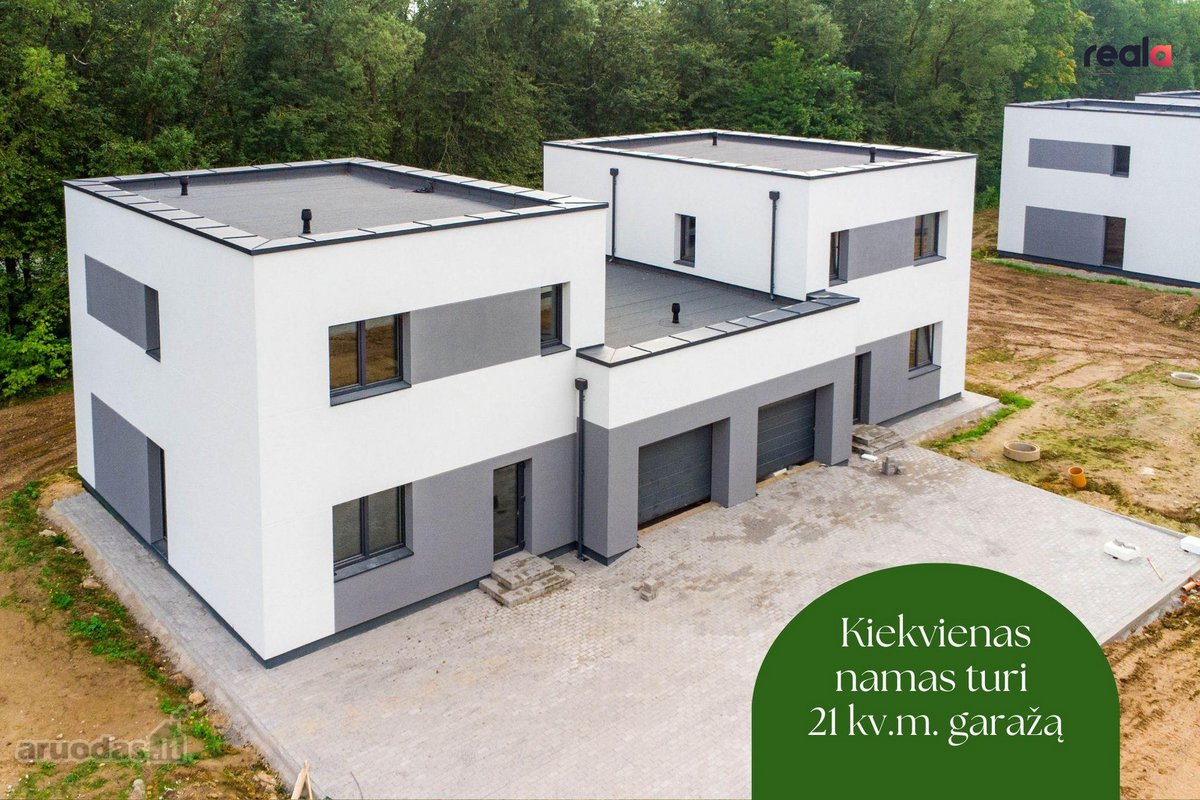 Parduodami dviejų aukštų 129 kv. m namai - nuotraukos Nr. 9