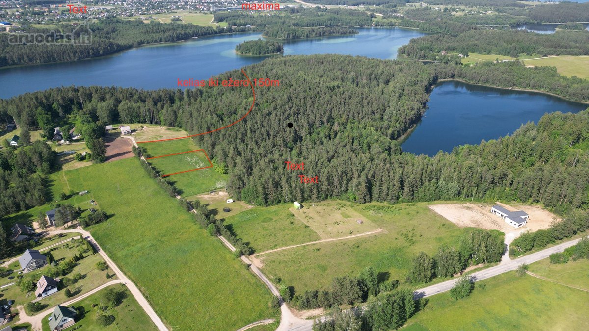 Parduodamas 24 arų namų valdos sklypas