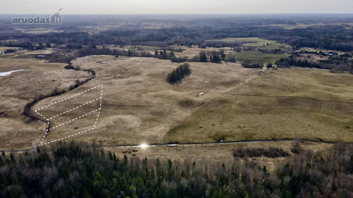 1,80 ha sklypų masyvas ūkininko sodybai – tik