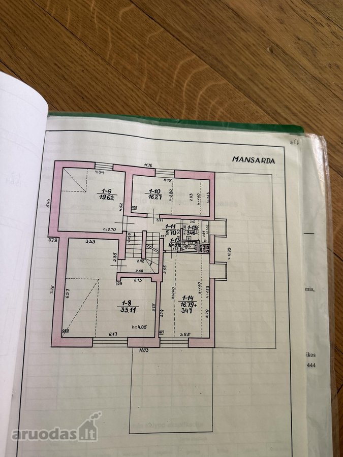 Bendras plotas 406 m2 - nuotraukos Nr. 5