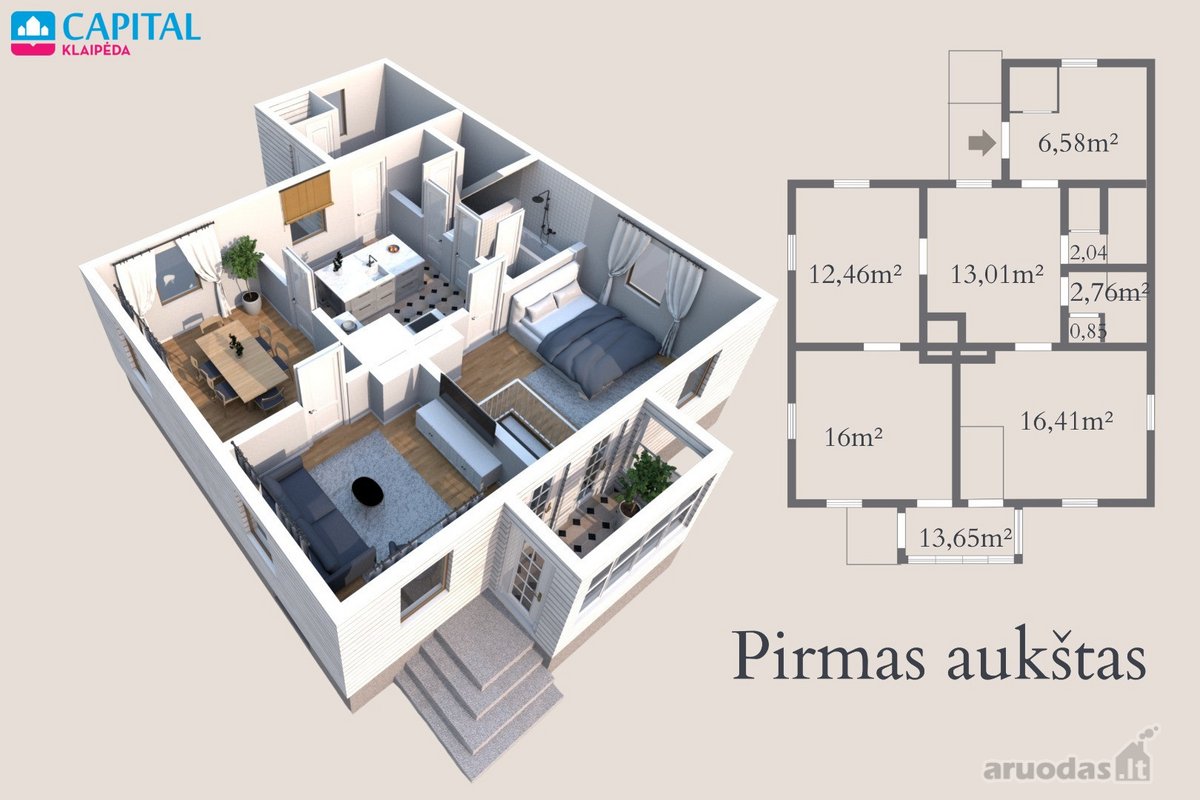 Parduodamas išskirtinėje vietoje esantis - nuotraukos Nr. 50