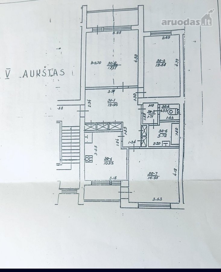Parduodamas 3 kambarių butas Šeimyniškių g.38 - nuotraukos Nr. 20