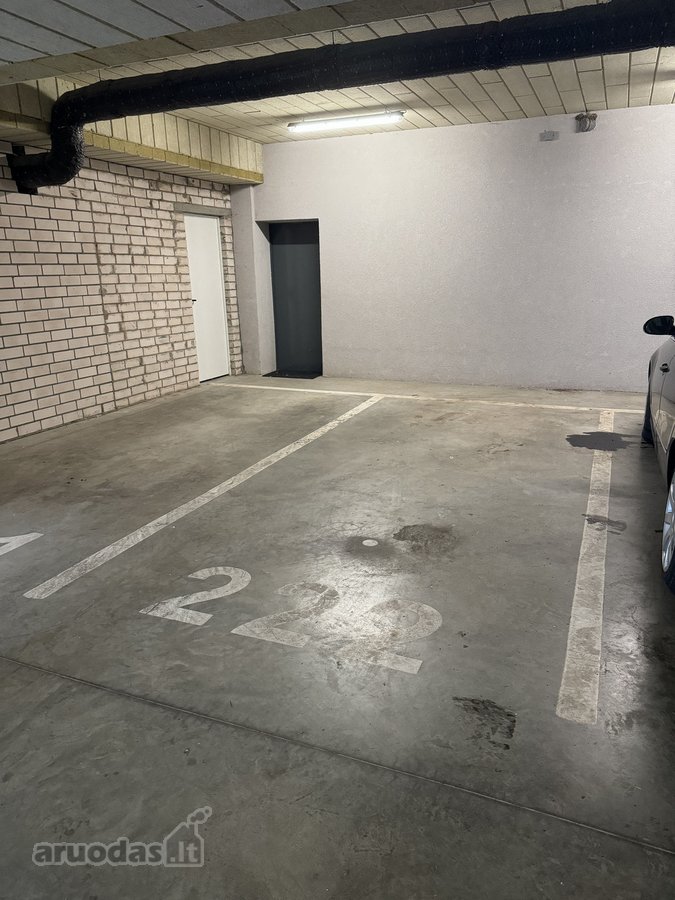Parduodama parkingo vieta požeminiame garaže,