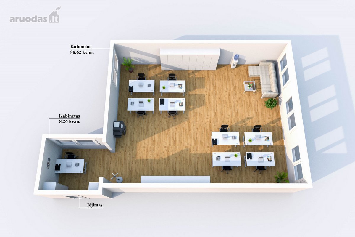 Pristatome Naują Komercinių Patalpų Projektą - nuotraukos Nr. 29