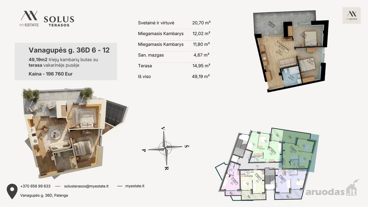 Parduodami išskirtiniai apartamentai - nuotraukos Nr. 38