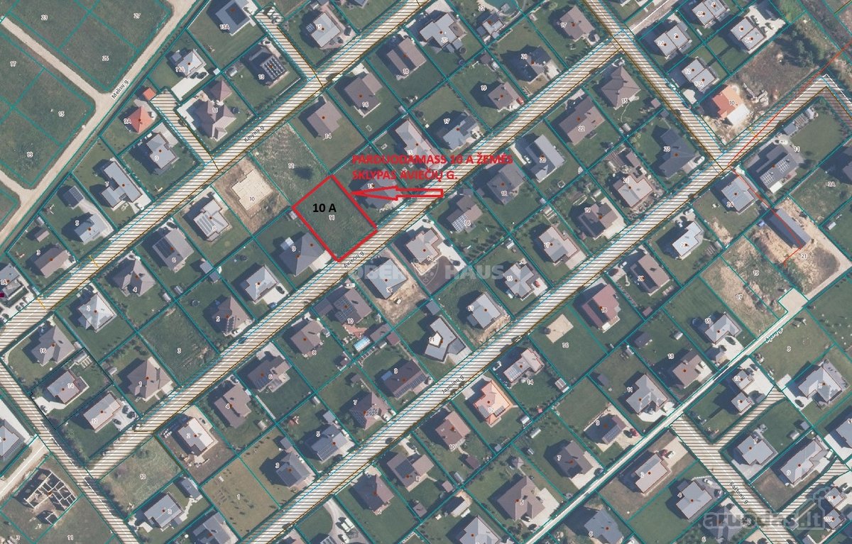 Dainų k., Aviečių g., parduodamas 10 a žemės - nuotraukos Nr. 4