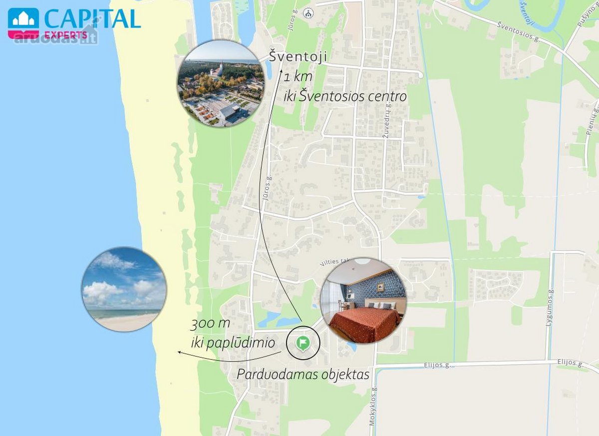 Parduodami šviesūs ir stilingi Elijos pastatų - nuotraukos Nr. 34