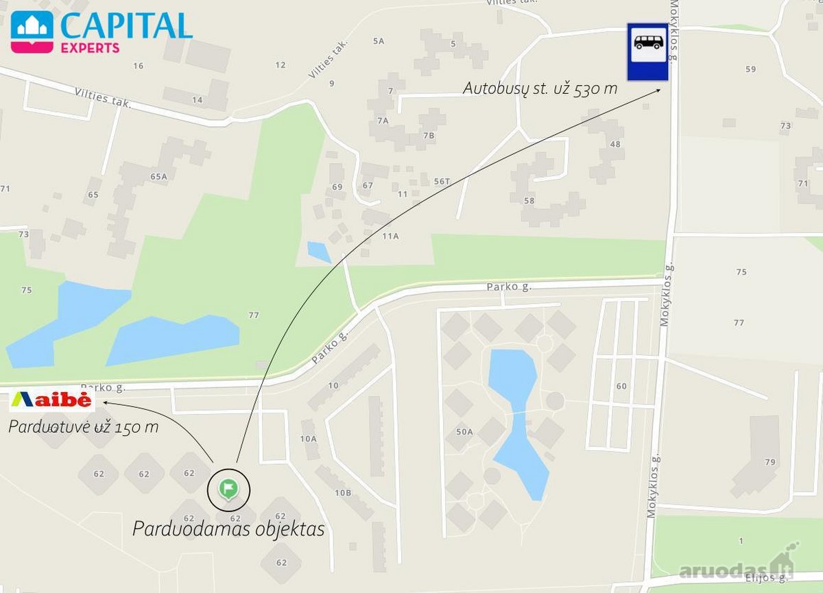 Parduodami šviesūs ir stilingi Elijos pastatų - nuotraukos Nr. 35