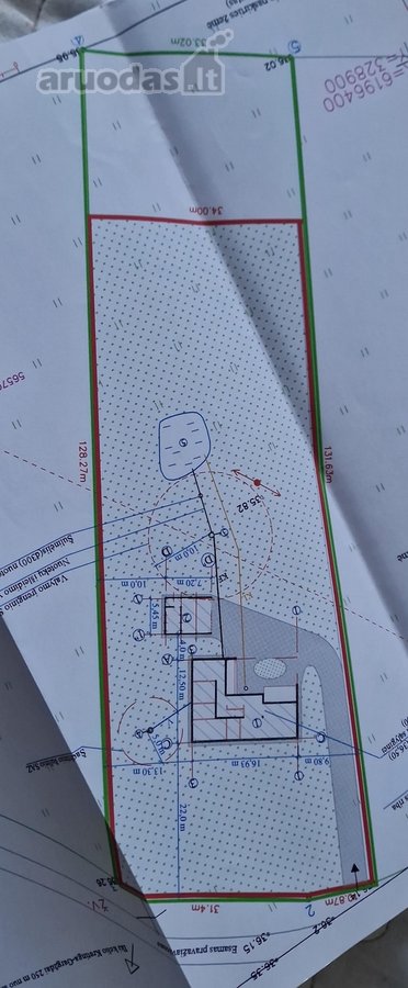 Yra pastatyti ir įregistruoti namo pamatai. - nuotraukos Nr. 4