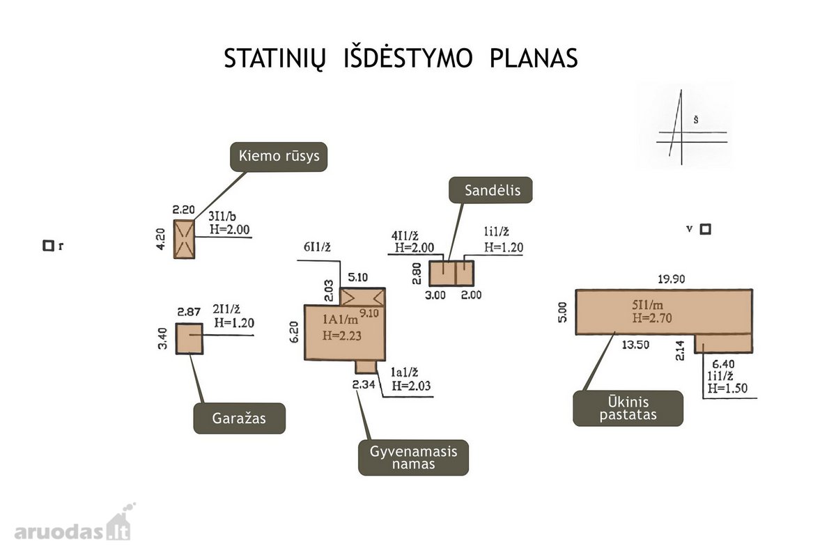 Parduodama Sena Sodyba Su 3,54 Ha Žemės Ir - nuotraukos Nr. 12