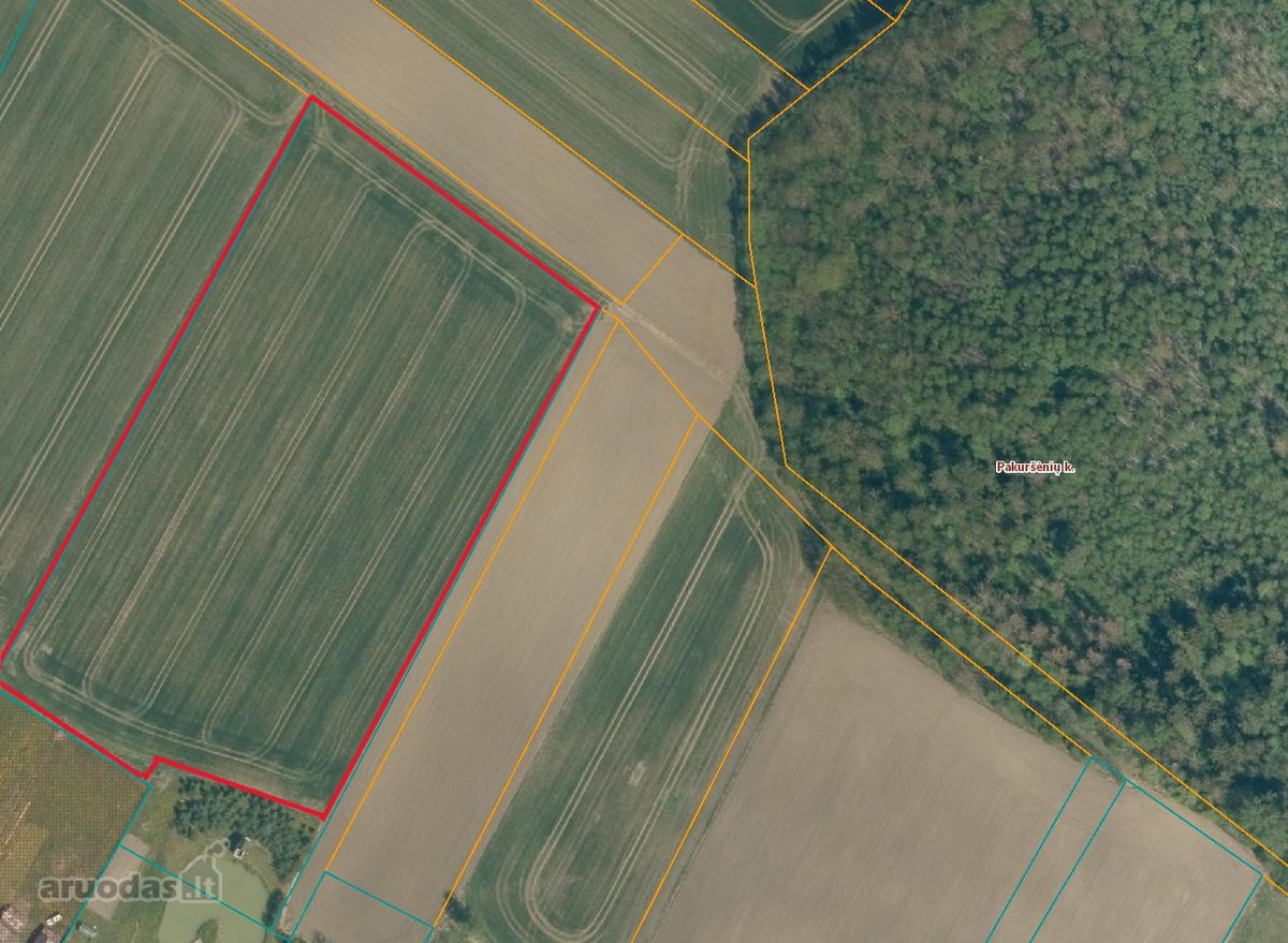 Parduodamas žemės sklypas Pakuršėnių k.,